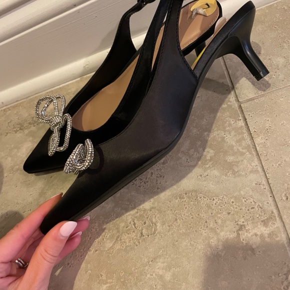 NWT Bow sling ack heels - Picture 2 of 2